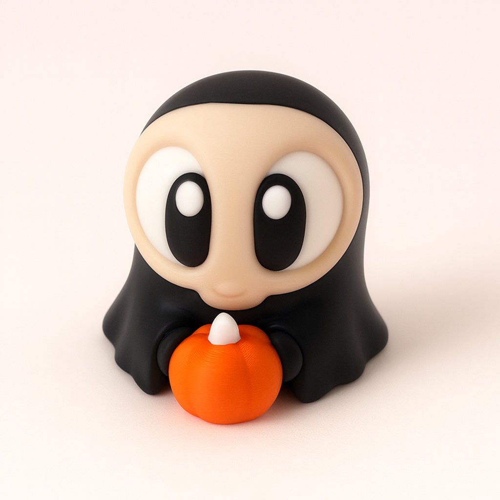 Huesitos Calabaza – La Parca susurradora de secretos del más allá - MochiZoo